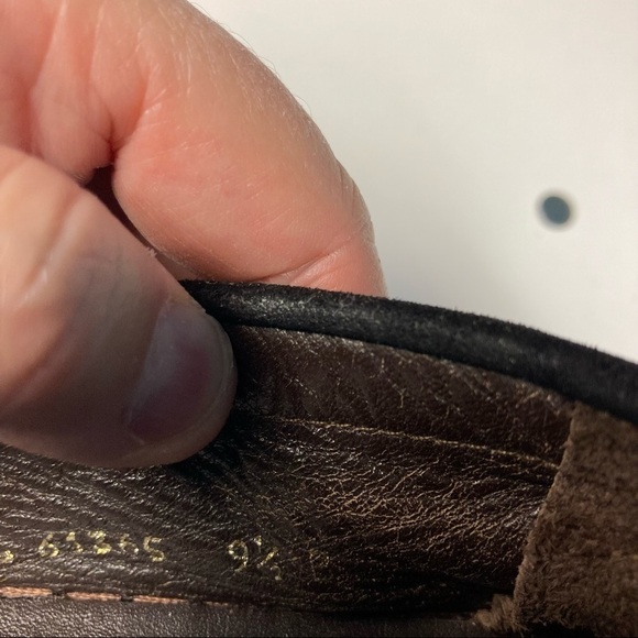 STUART WEITZMAN For  Browns Sz 9.5 Suede Tiger Print Pony Hair Slip On Loafer - Picture 9 of 11